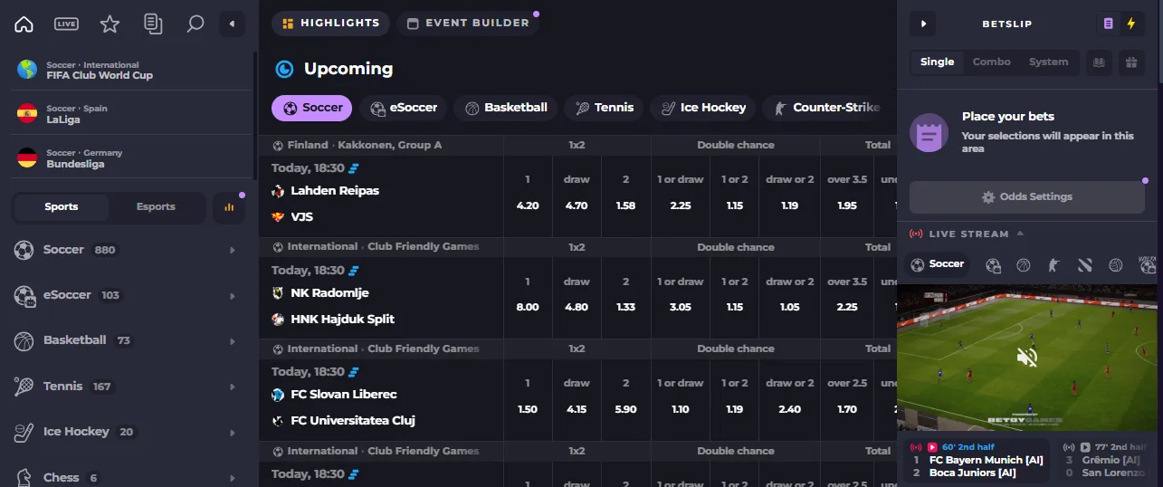 astrozino casino sport